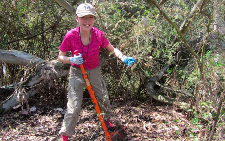 service learning on outdoor leadership course